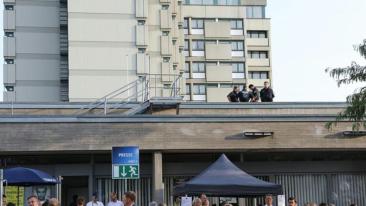 Merkel-Besuch in Erlangen Foto: Barbara Herbst