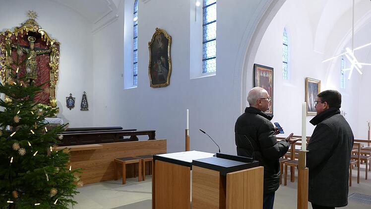 Die Anna-Kapelle und die Göttlich-Hilf-Kapelle wurden zu einem Raum umgestaltet. Foto: Marion Krüger-Hundrup