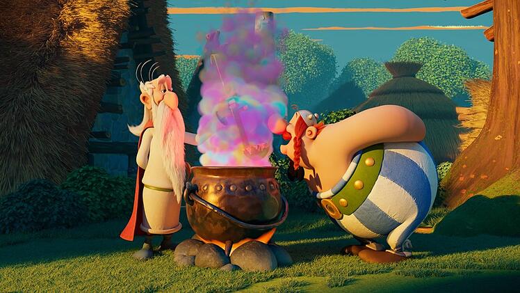 Der Druide bleibt streng: Obelix bekommt noch immer keinen Zaubertrank von Miraculix.