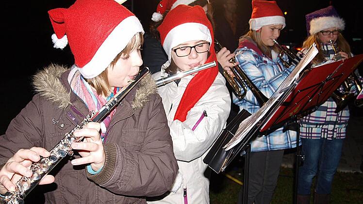 Waischenfelder Adventskalender mit den Zwitscherfinken. Foto: Thomas Weichert