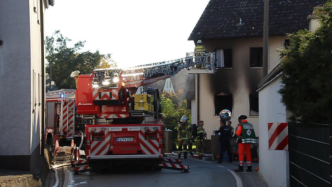 Feuer in Fürth: Zwei Verletzte