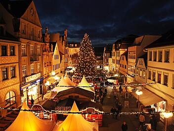 Blick auf einen vergangenen Bad Kissinger Lichterglanz Foto: Romana Kochanowski/Stadtmarketing Pro Bad Kissingen