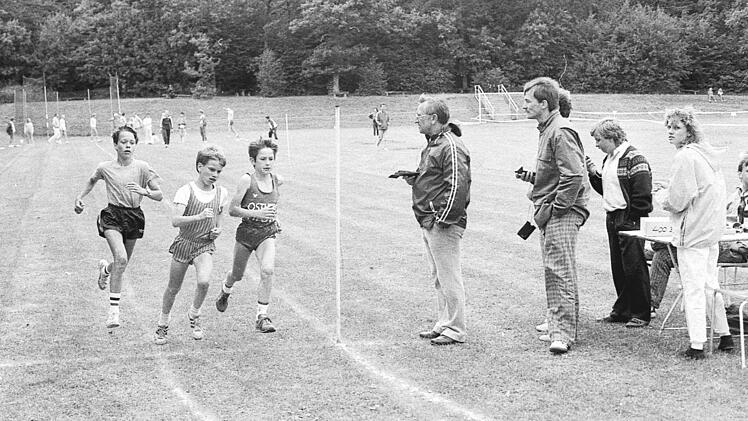 Impressionen vom Sportfest 1987 in Rottershausen.