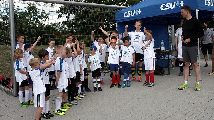 Die Kinder waren mit großem Eifer bei der Sache. Foto: Richard Sänger
