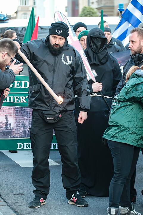 Fest der Demokratie, III. Weg und Anti-Nazi-Demonstrationen in Bamberg