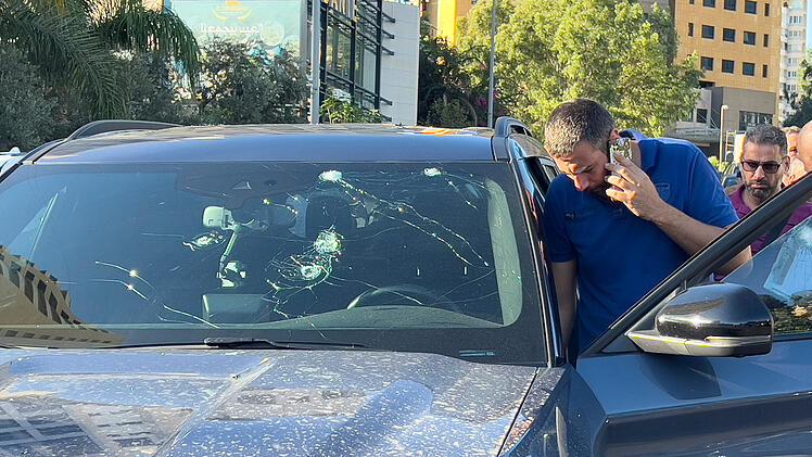 Nahostkonflikt - Verletzte nach Explosion im Libanon