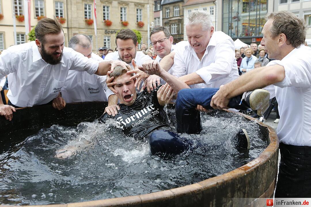 Gautschfeier 2015 der Mediengruppe Oberfranken in Bamberg