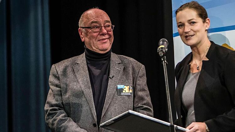 Jazztage-Gründer Peter Wicklein wurde als "Thüringer des Monats" ausgezeichnet.Foto: Jochen Berger