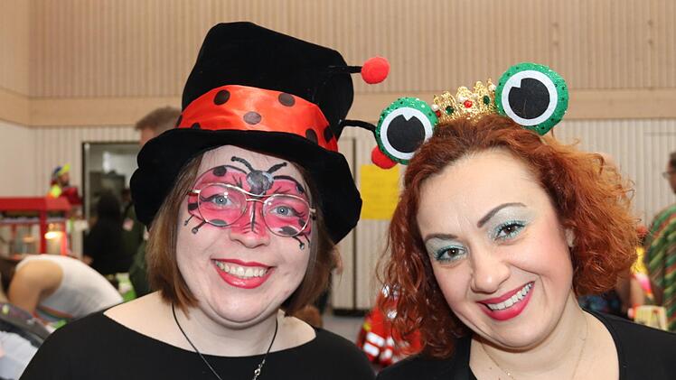 Impressionen vom Adelsdorfer Kinderfasching    Foto: Johanna Blum