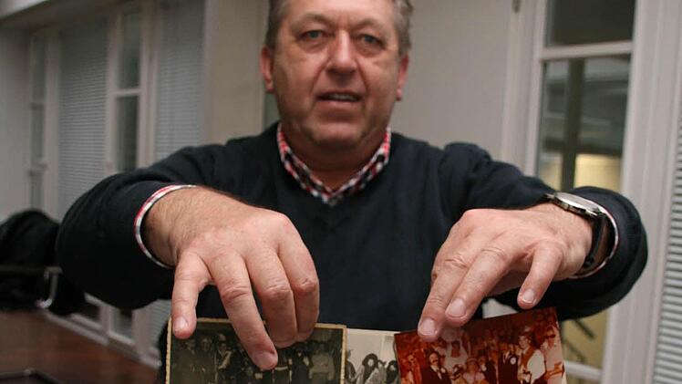 Helmut Kollerer hat Willi Michel (Bild) schon einmal einige ältere Fotos vom Blütenfasching zur Verfügung gestellt. Für das FC-Archiv werden weitere Aufnahmen gesucht.  Foto: Matthias Beetz