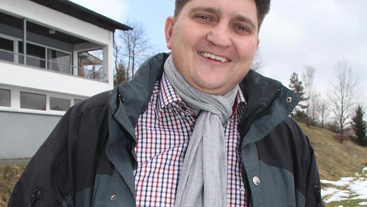 Der Kunstrasenplatz-Sonderbeauftragte des FC Kupferberg, Werner Stapf. Foto: Sonja Adam