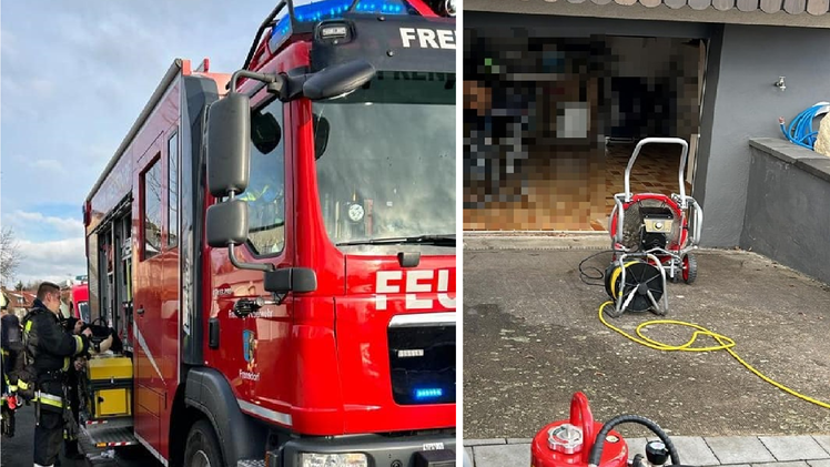 Frensdorf: Feuerwehreinsatz nach Kellerbrand - Bewohner reagieren sofort