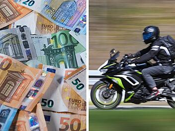 Motorradfahrer verliert 5000 Euro auf  A7 bei Wolfertschwenden