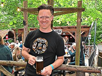 Tobias Kaufmann ist einer der Organisatoren der Party am 12. September im Kellerwald.Martin Landeck