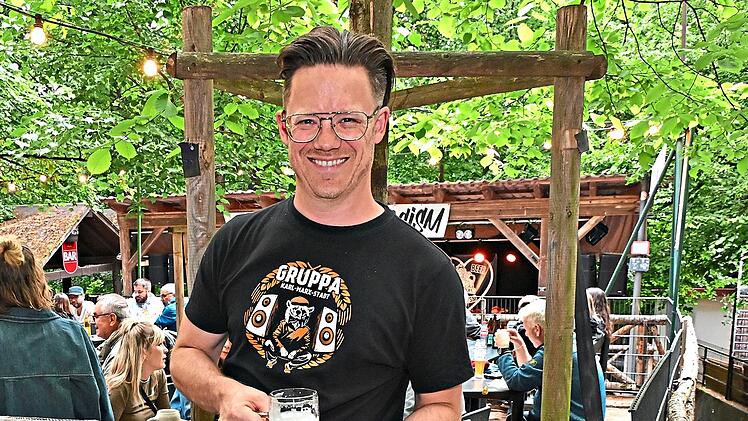 Tobias Kaufmann ist einer der Organisatoren der Party am 12. September im Kellerwald.Martin Landeck