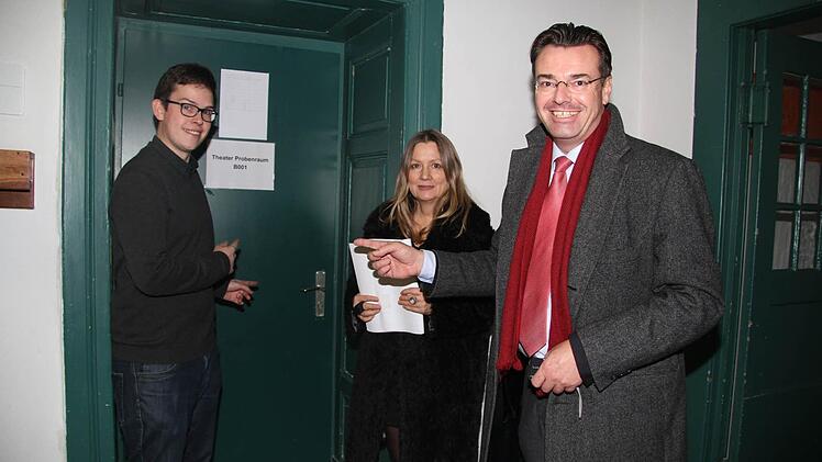 Wenn es nach Schulleiter Horst Pfadenhauer geht, wird es am MGF schon bald eine Verbindung zwischen den Zimmer B 001 und B 002 im Erdgeschoss des B-Baus geben. Foto: Sonja Adam