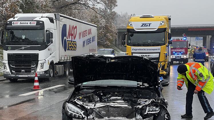 Schwerer Unfall auf A3