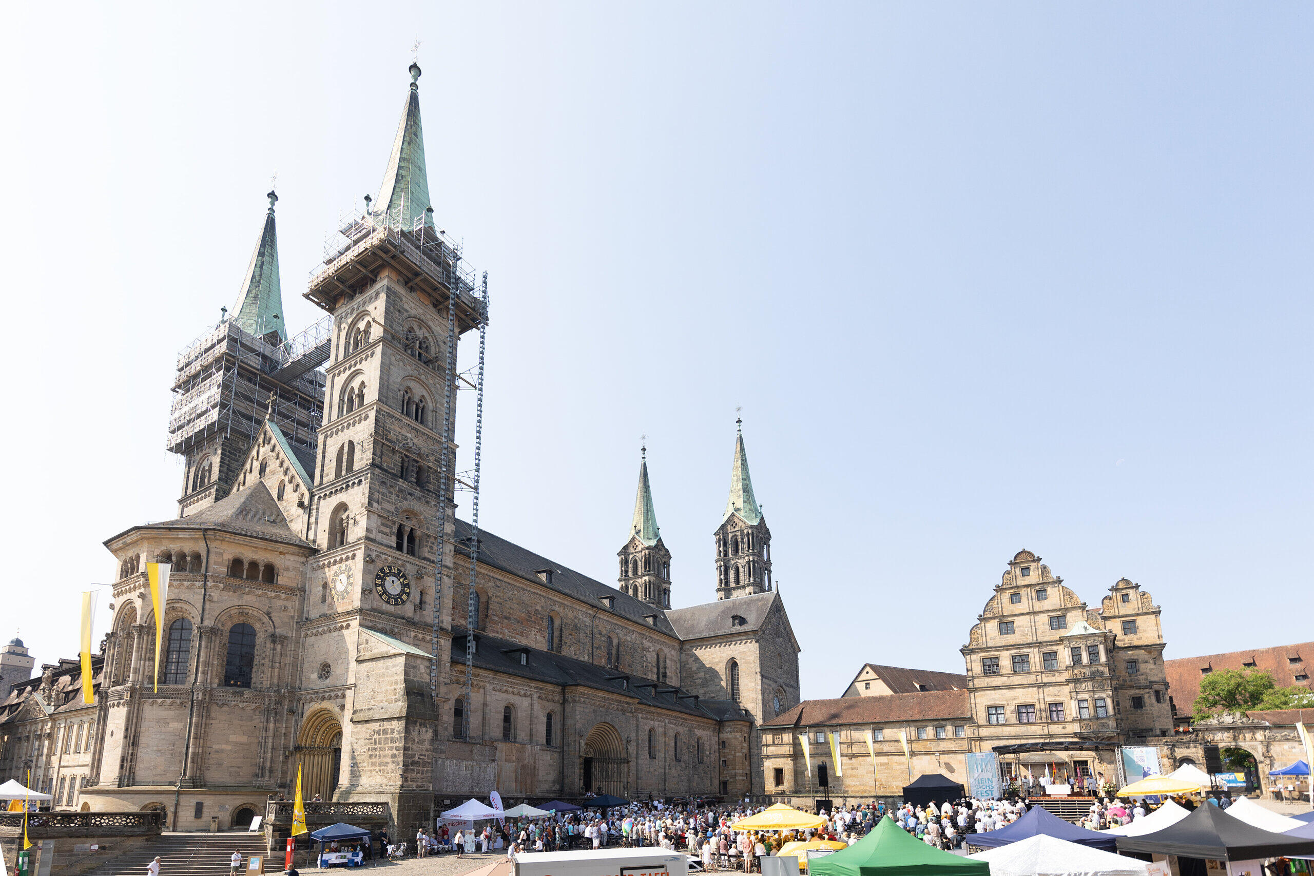 Bamberg Heinrichsfest auf dem Domberg so verliefen die drei