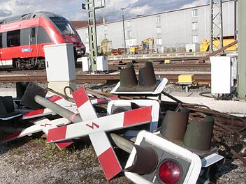Der Bahnhof Forchheim bleibt das ganze Wochenende über total gesperrt. Foto: Josef Hofbauer