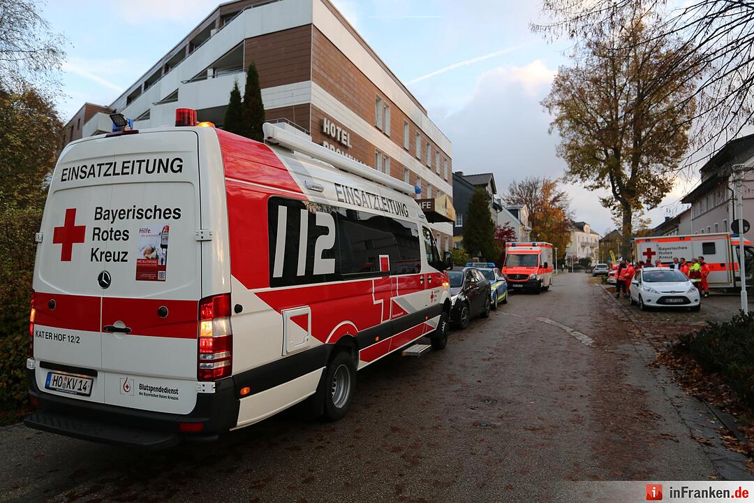 BRK-Einsatz in Hotel in Bad Steben