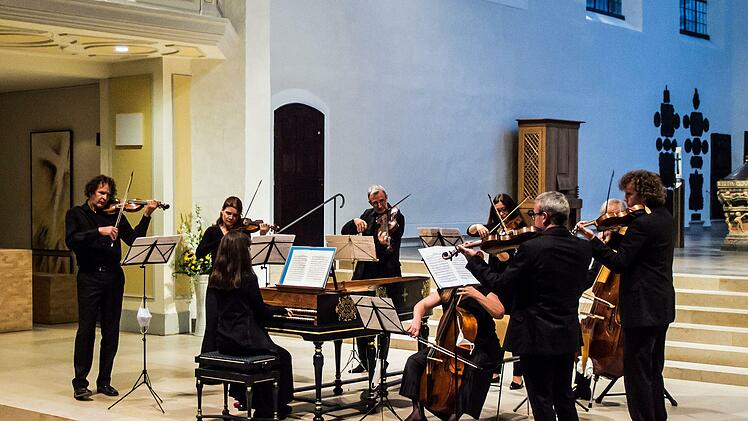 Das Main-Barockorchester Frankfurt gastierte mit Werken von Antonio Vivaldi in der Coburger Morizkirche.Foto: Jochen Berger