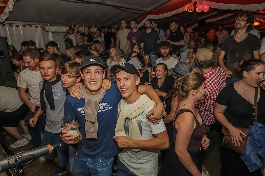 Endlich wieder Partystimmung im Sandgebiet