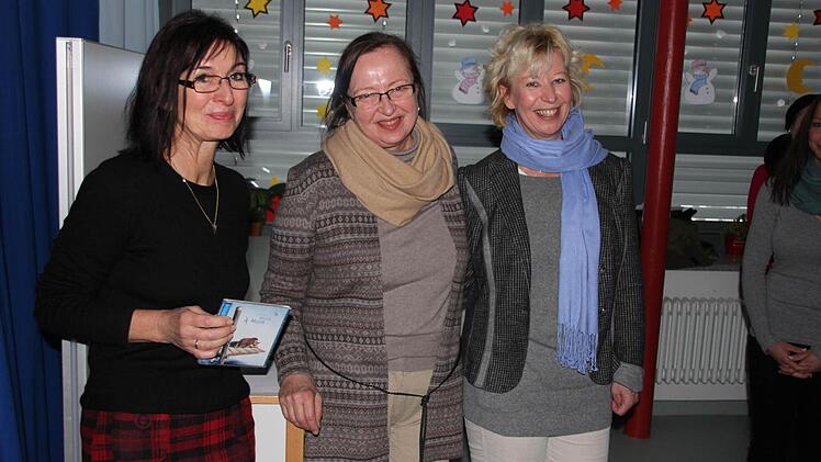 Drei der Initiatorinnen: Konrektorin Jutta Helbig, Akademieleiterin Brigitte Forkel und ihre Kollegin Kornelia Feustel (von links).