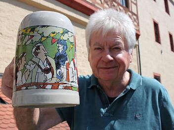 Das neue "Annafest-Krügla" von Künstler Harald Hubl. Foto: Ronald Heck