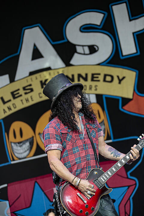 Slash feat. Myles Kennedy and The Conspirators bringen ihre Fans bei Rock im Park 2019 zum Durchdrehen