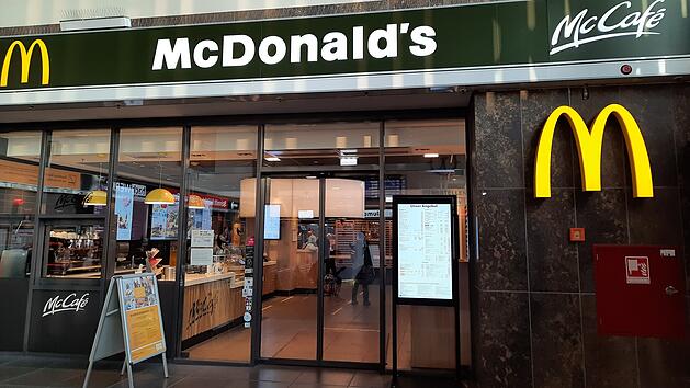 McDonalds Würzburg Hauptbahnhof