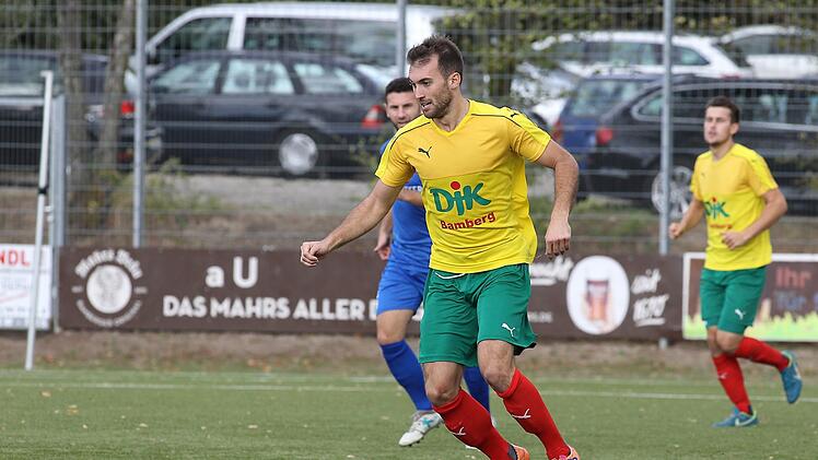 Abwehrspieler Nicolas Esparza steht der DJK wegen eines Zehenbruchs in diesem Jahr nicht mehr zur Verf&uuml;gung. Foto: sportpress