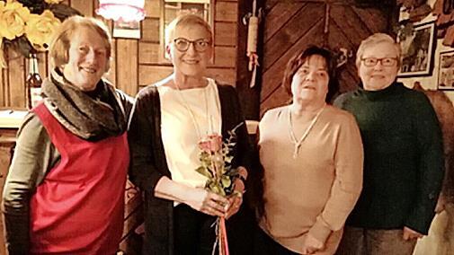Sie bilden das neue Führungsquartett der Frauen-Union Gößweinstein-Kleingesee (v. l.): Traudl Howells, Rosi Kraus, Josefa Bauer und Magret Ringler.