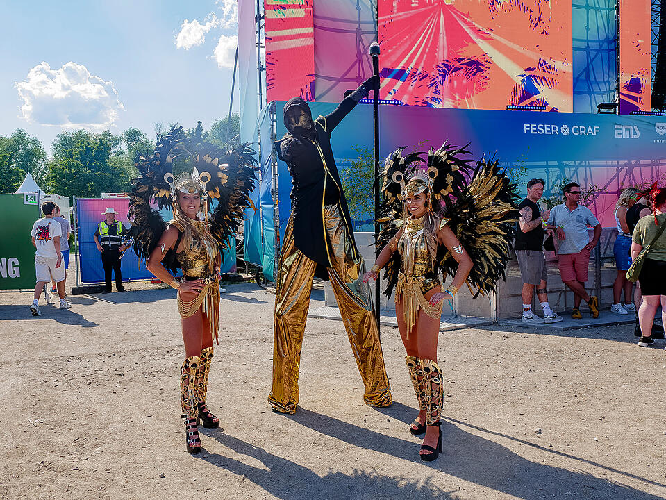 Erstklassiges Festivalfeeling