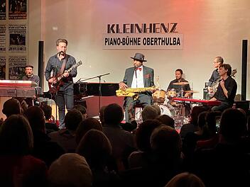 Will Jacobs auf der Piano-Bühne Oberthulba.  Foto: Peter Kleinhenz