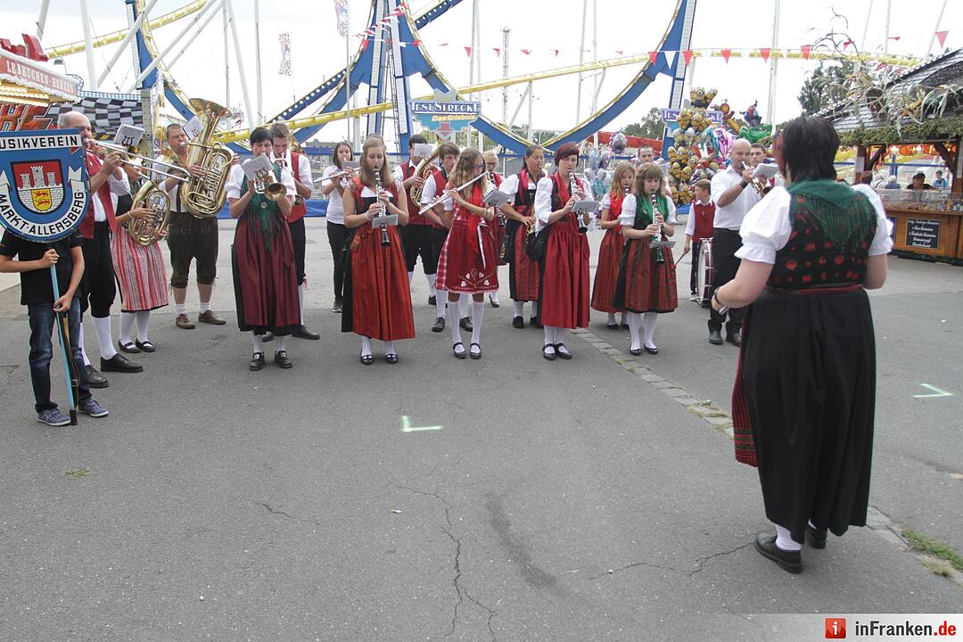 Nuernberger Herbstvolksfest feierlich eroeffnet