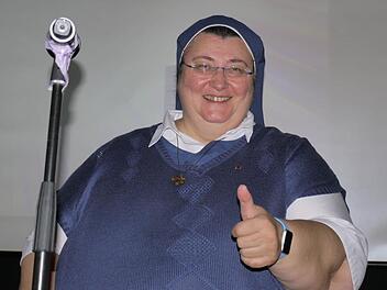Schwester Teresa Zukic wie man sie kennt: freudestrahlend und voller Zuversicht. Foto: Pauline Lindner