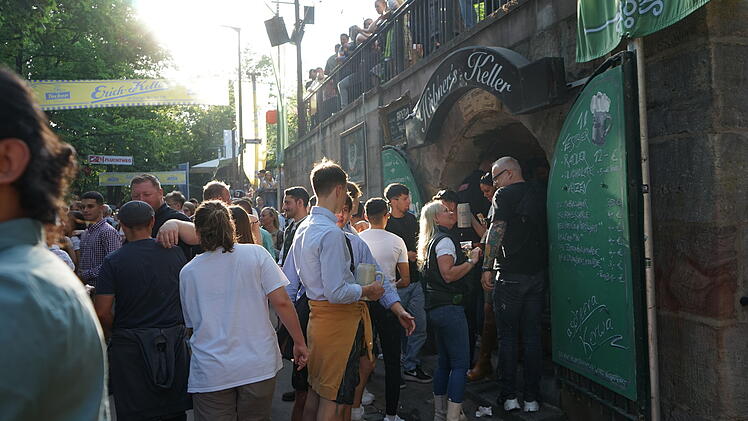 Bergkirchweih Erlangen Er&ouml;ffnung Freitag