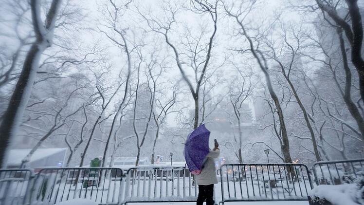 Winterwetter New York