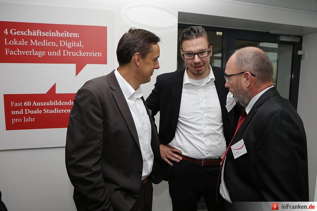 Das neue Druckzentrum der Mediengruppe Oberfranken wurde eröffnet