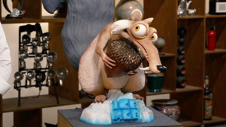Das H&ouml;rnchen galt als Markenzeichen der f&uuml;nfteiligen "Ice Age"-Filmreihe.