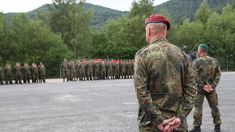 Impressionen vom Gelöbnis ziviler Mitarbeiter in der Rhön-Kaserne Wildflecken (23. Juli 2015) Foto: Ulrike Müller