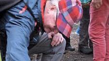 Lausbub Gäbelein: Bei einer Pilzwanderung 2016 hat es ihm besonders ein Fliegenpilz angetan.