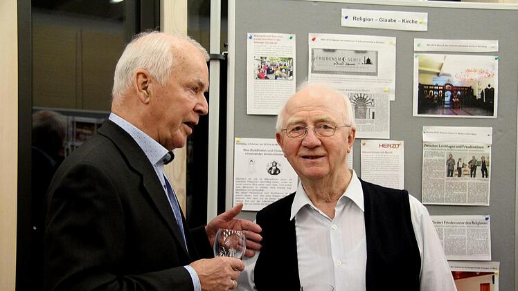 Es gab viel Gelegenheit zum Austausch Richard Sänger