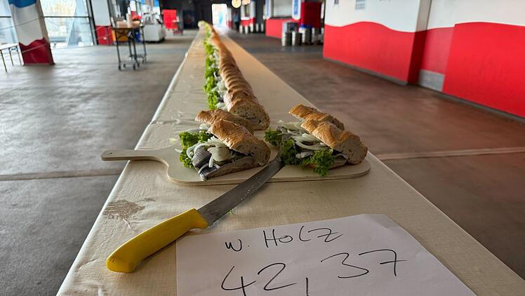 L&auml;ngstes Fischbr&ouml;tchen der Welt