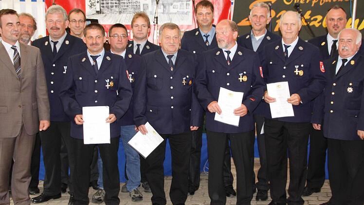 Geehrte und Gratulanten