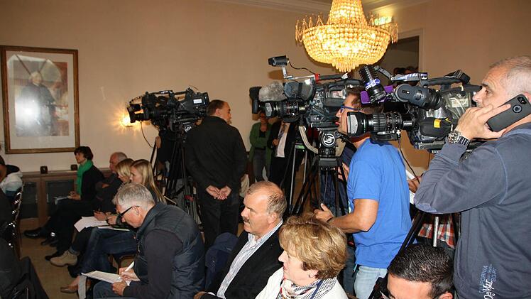 Eindrücke von der Schlichtung in Bad Brückenau. Foto: Ralf Ruppert