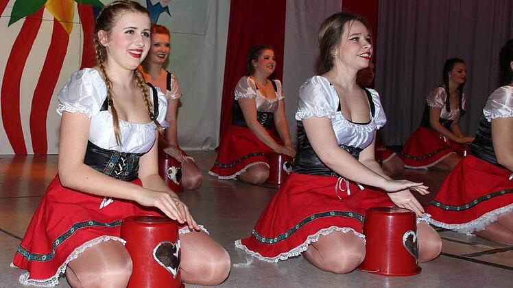 Beim Maßbacher Büttenabend in der Lauertalhalle. Foto: Dieter Britz