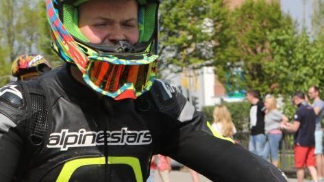 Der Motorrad-Korso zur Sternfahrt 2018. Foto: Barbara Herbst