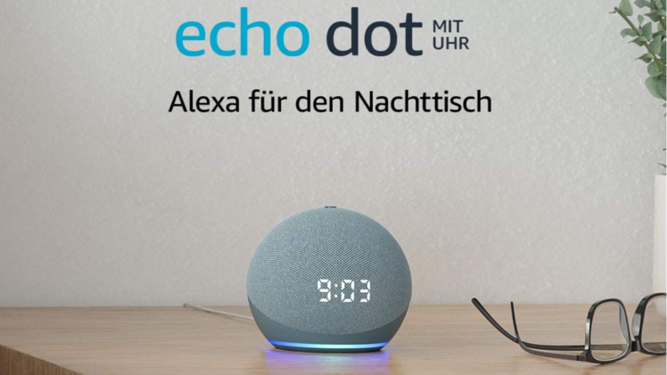 Unter den Elektronik-Bestsellern auf Amazon gibt es viele tolle Schnäppchen - beispielsweise den neuen smarten Lautsprecher Echo Dot der 4. Generation inklusive LED-Display. Foto: Screenshot/Amazon.de.