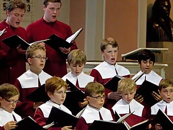 Der "Chichester Cathedral Choir" gastierte in Coburg und begeisterte das Publikum mit seine rKlangkultur und seinem ausdrucksvollen gesang.Fotos: Jochen Berger